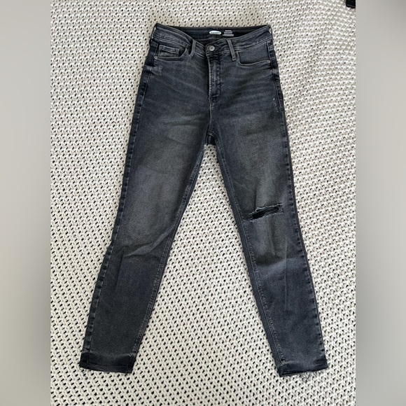 Old Navy Rockstar Super Skinny Extra High Rise Jeans 6 - Picture 3 of 5
